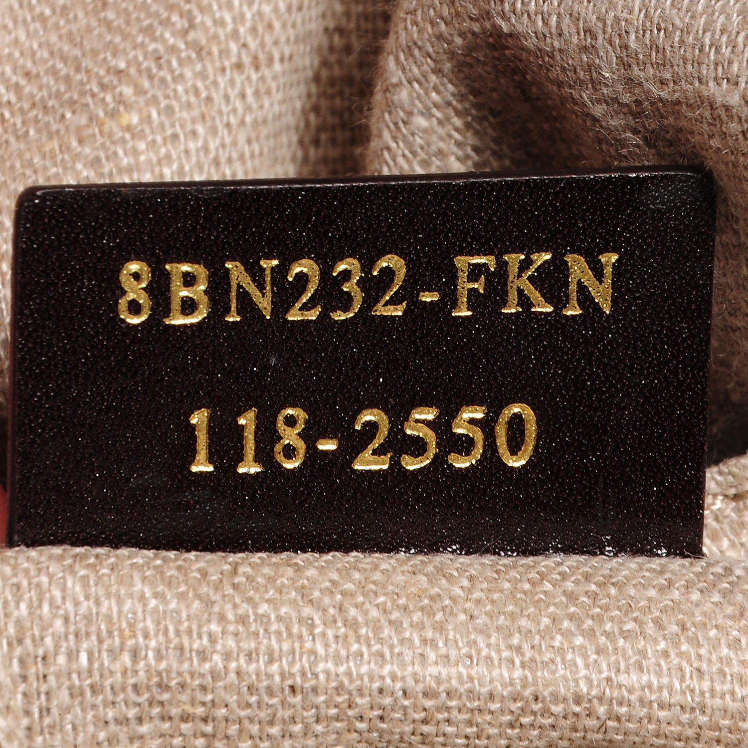 Fendi Pequin Cuoio Vegetale 2Bag Tobacco Cuoio Miele Vacchetta 7 of 10