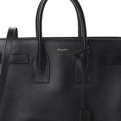 Saint Laurent Calfskin Small Sac De Jour Black 7 of 9