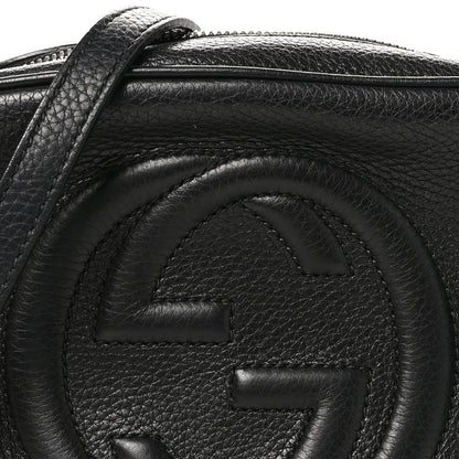 Gucci Pebbled Calfskin Small Soho Disco Bag Black 8 of 11