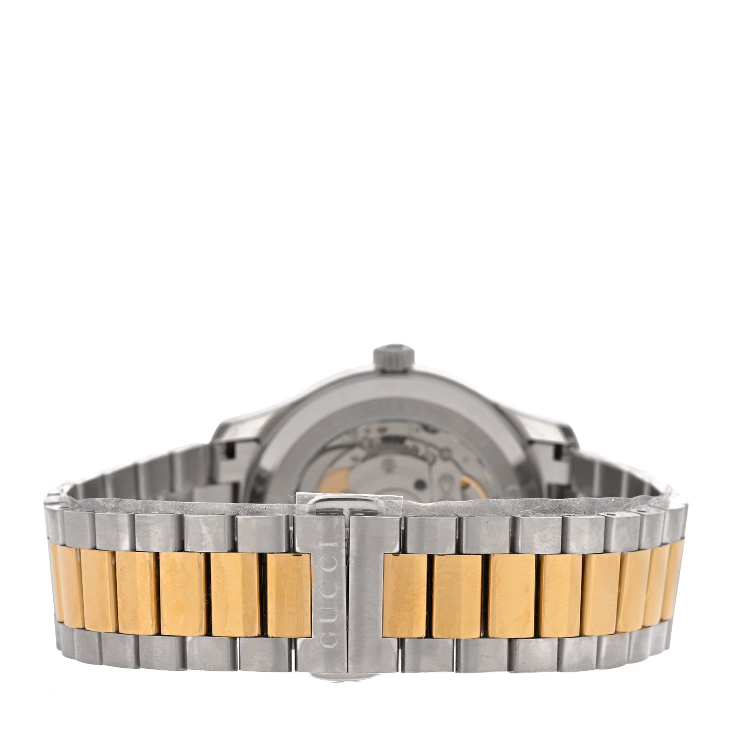 Gucci Stainless Steel 38mm G-Timeless Two Tone Bee Automatic Watch Blue 3 of 5