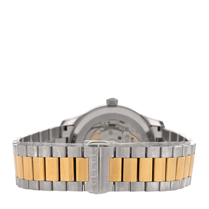 Gucci Stainless Steel 38mm G-Timeless Two Tone Bee Automatic Watch Blue 3 of 5