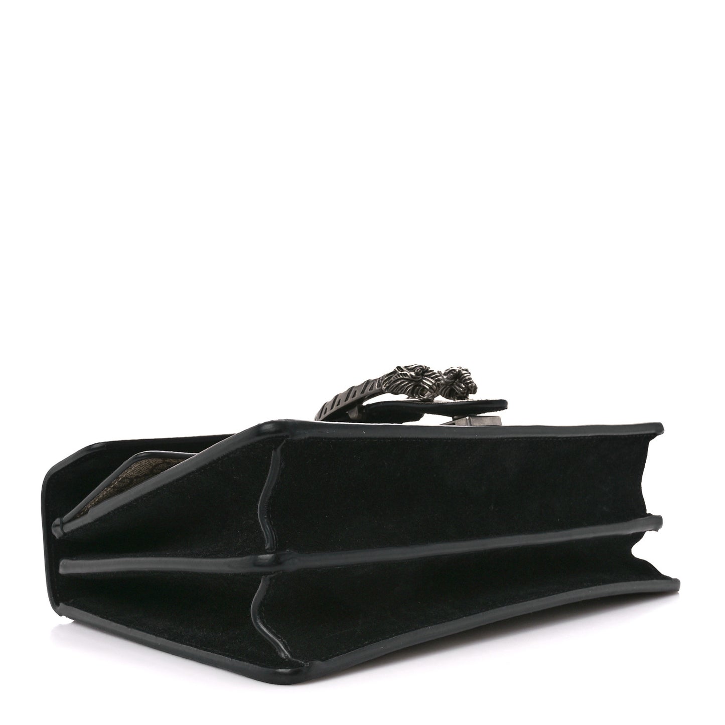 GG Supreme Monogram Small Dionysus Shoulder Bag Black