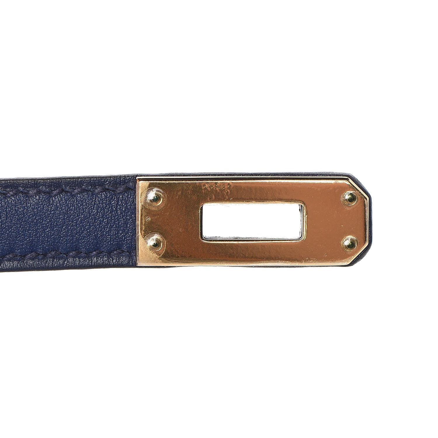 Hermes Swift Kelly Retourne 25 Bleu Saphir 32 of 39