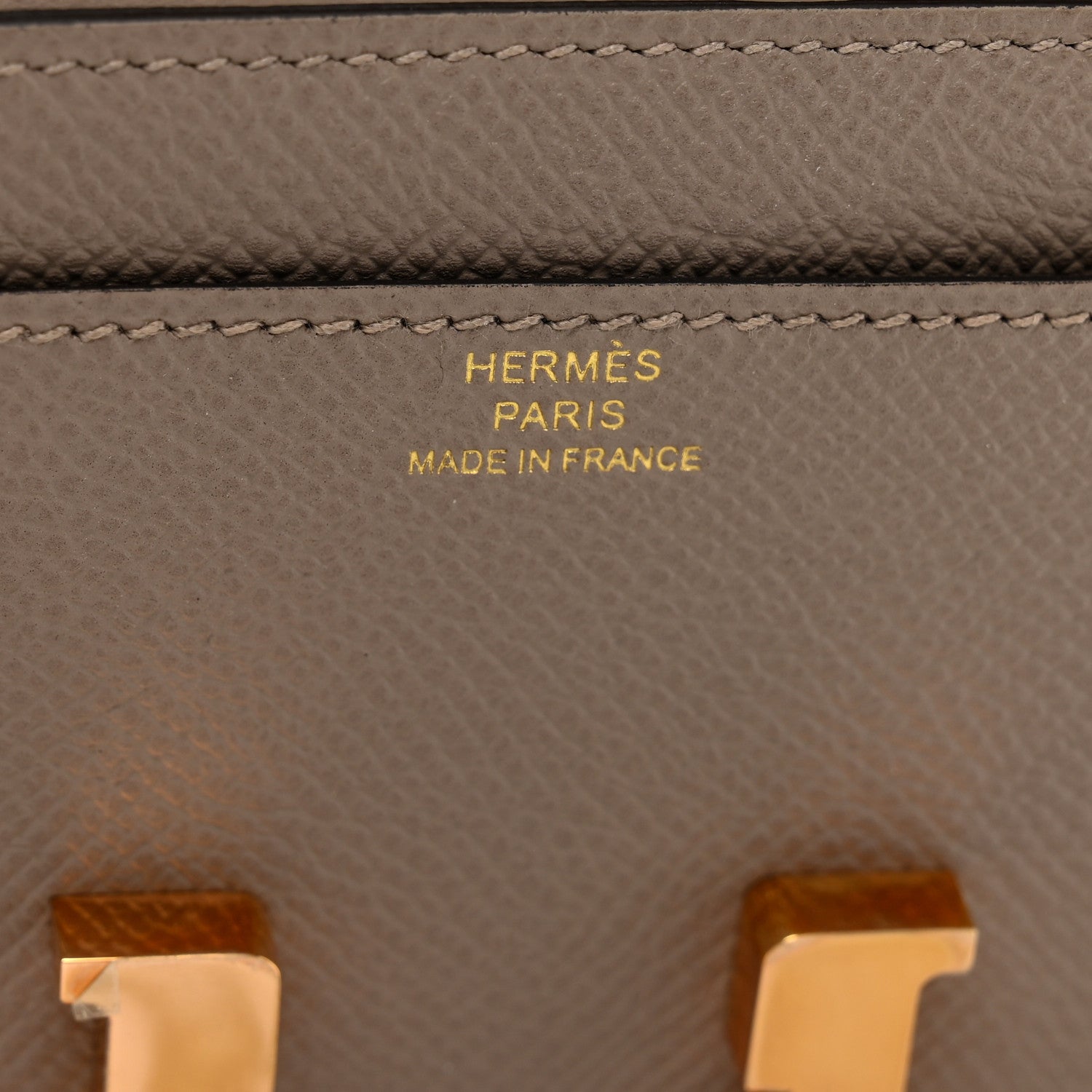 Hermes Epsom Constance Long Wallet Gris Asphalte 6 of 8