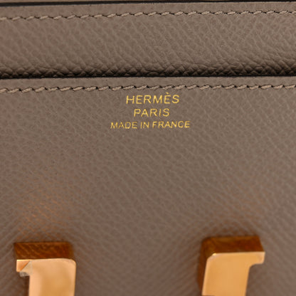 Hermes Epsom Constance Long Wallet Gris Asphalte 6 of 8