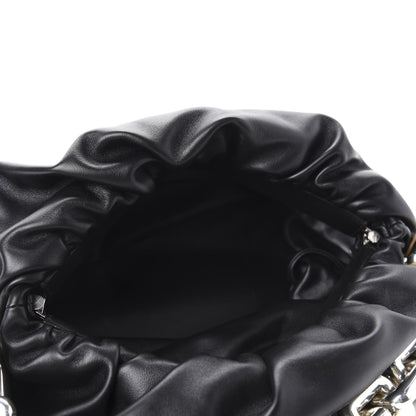 Bottega Veneta Calfskin The Pouch Chain Black 5 of 10