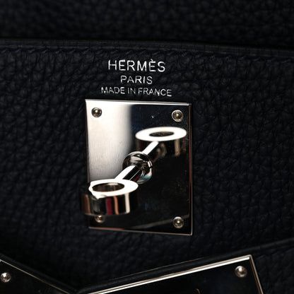 Hermes Togo Kelly Ado Backpack Bleu Nuit 6 of 11