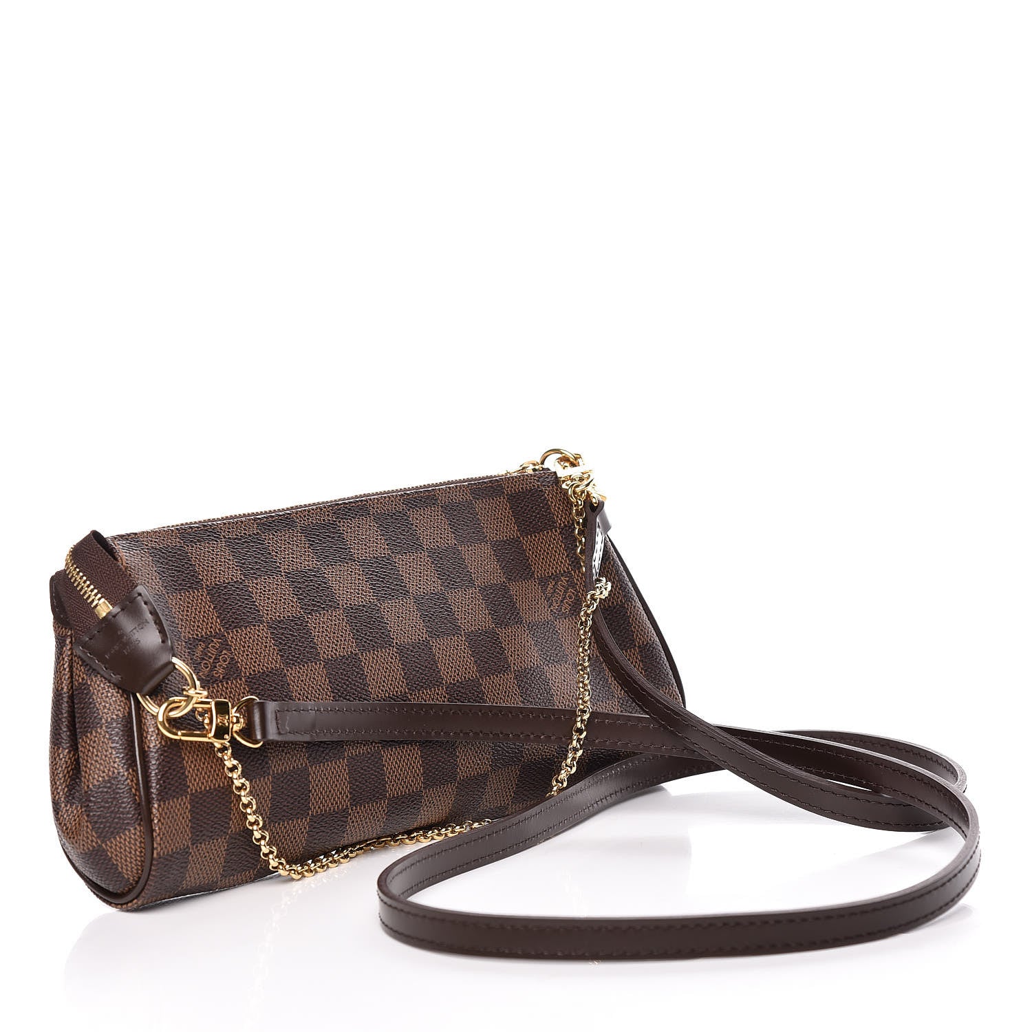 Louis Vuitton Damier Ebene Eva Clutch 4 of 11