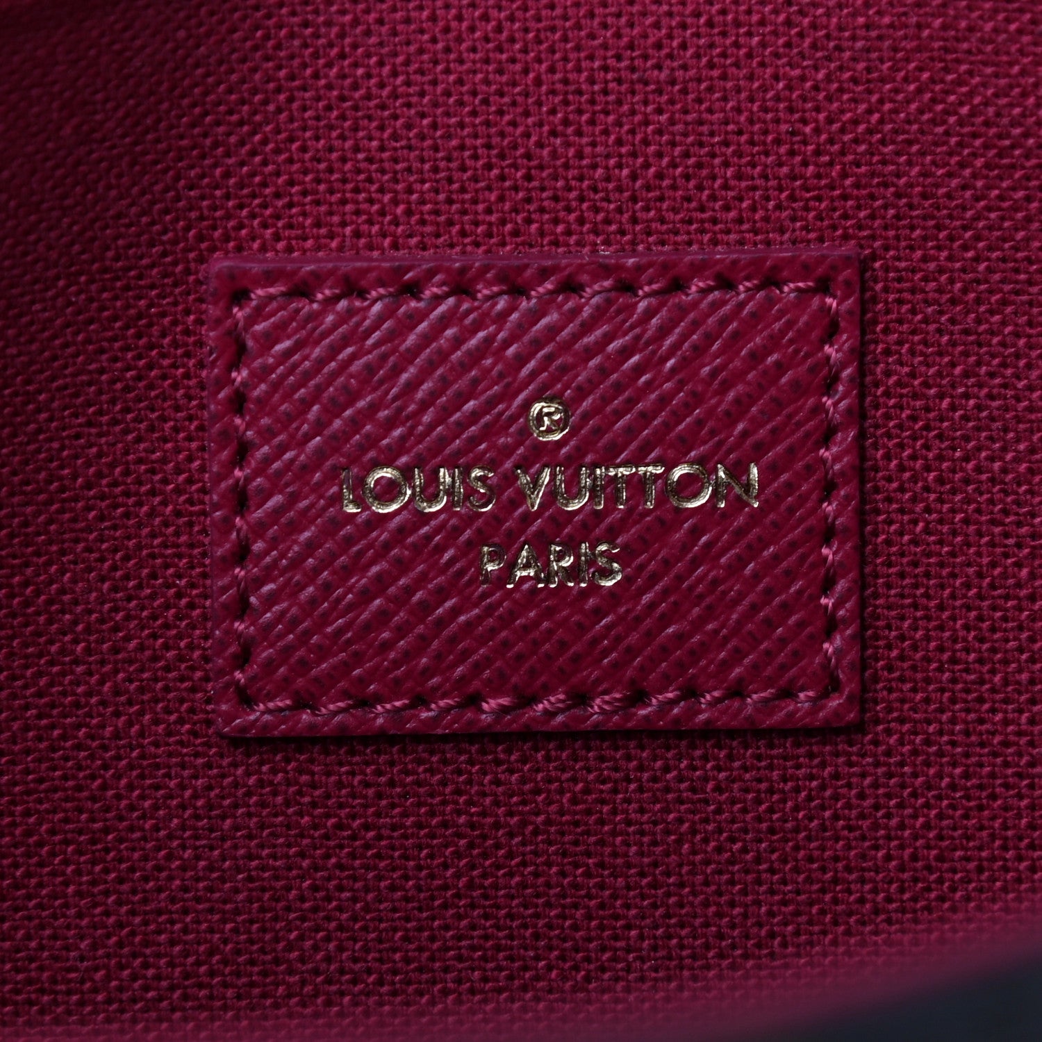 Louis Vuitton Monogram Pochette Felicie Chain Wallet Fuchsia 5 of 8