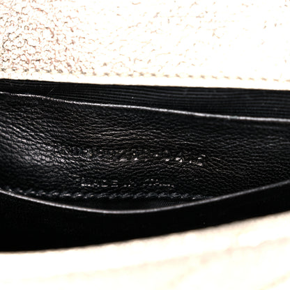 Saint Laurent Metallic Nappa Matelasse Chevron Classic Monogram Baby Chain Bag 6 of 12