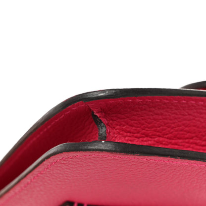 Hermes Evercolor Verso Constance Slim Wallet Rose Mexico Chocolate 13 of 16
