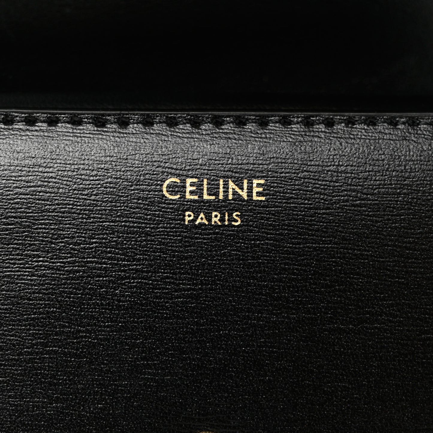Shiny Smooth Lambskin Small Triomphe Wallet Black