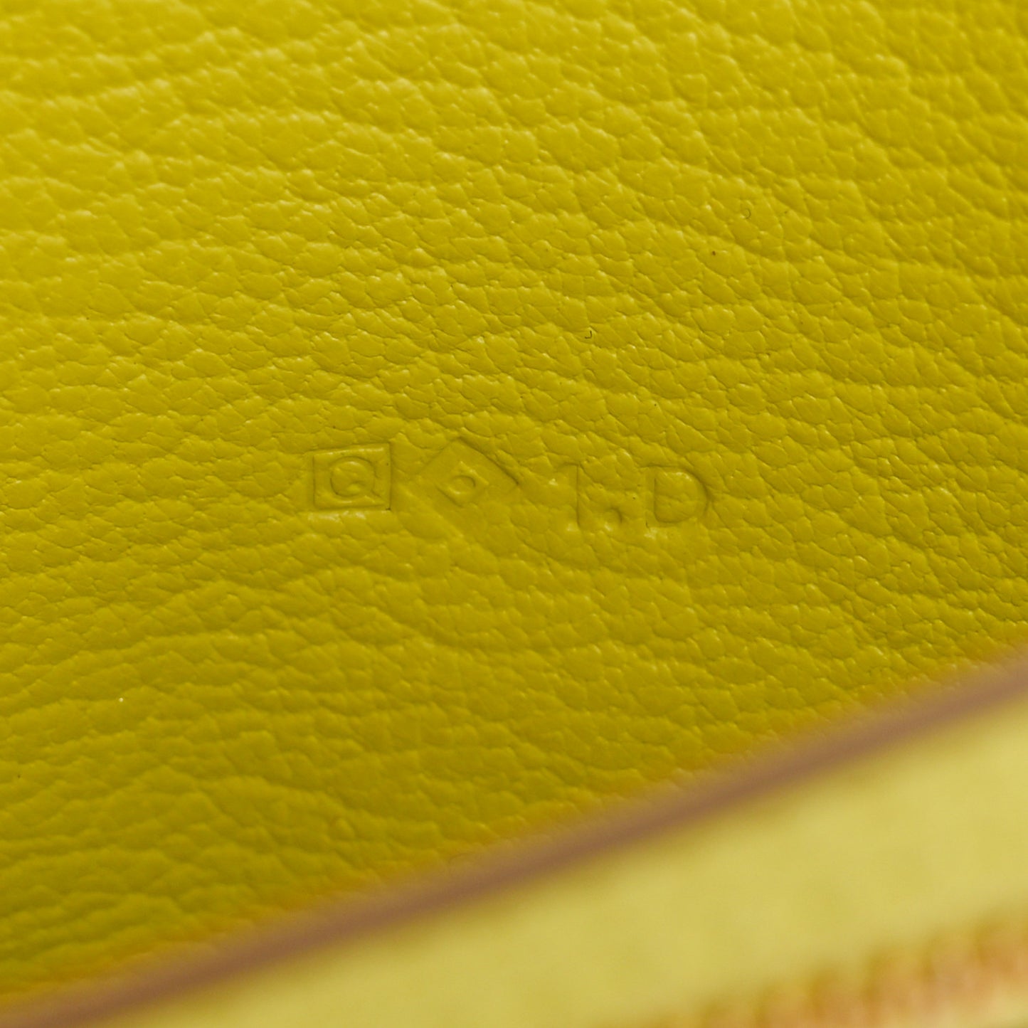 Chevre Mysore Bearn Gusset Wallet Lime