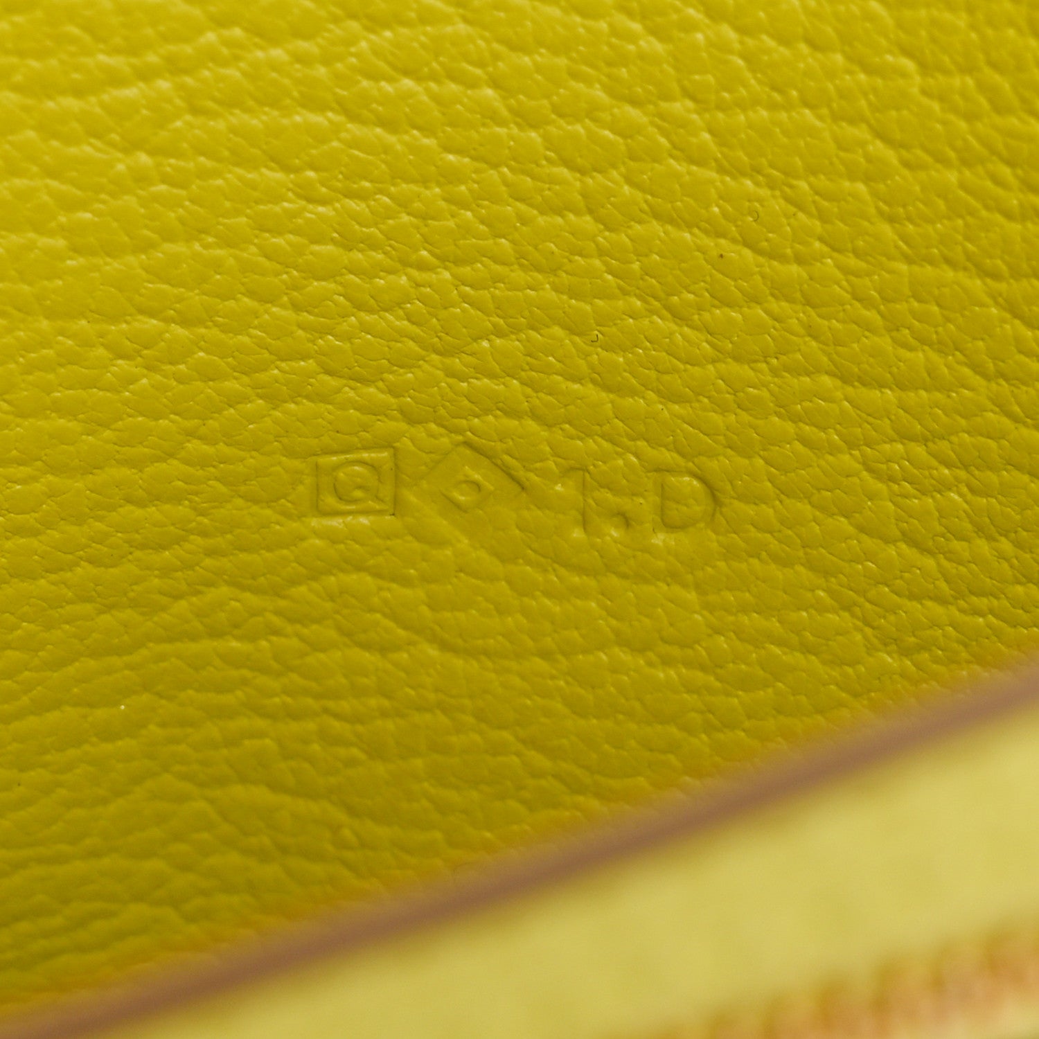 Hermes Chevre Mysore Bearn Gusset Wallet Lime 7 of 13