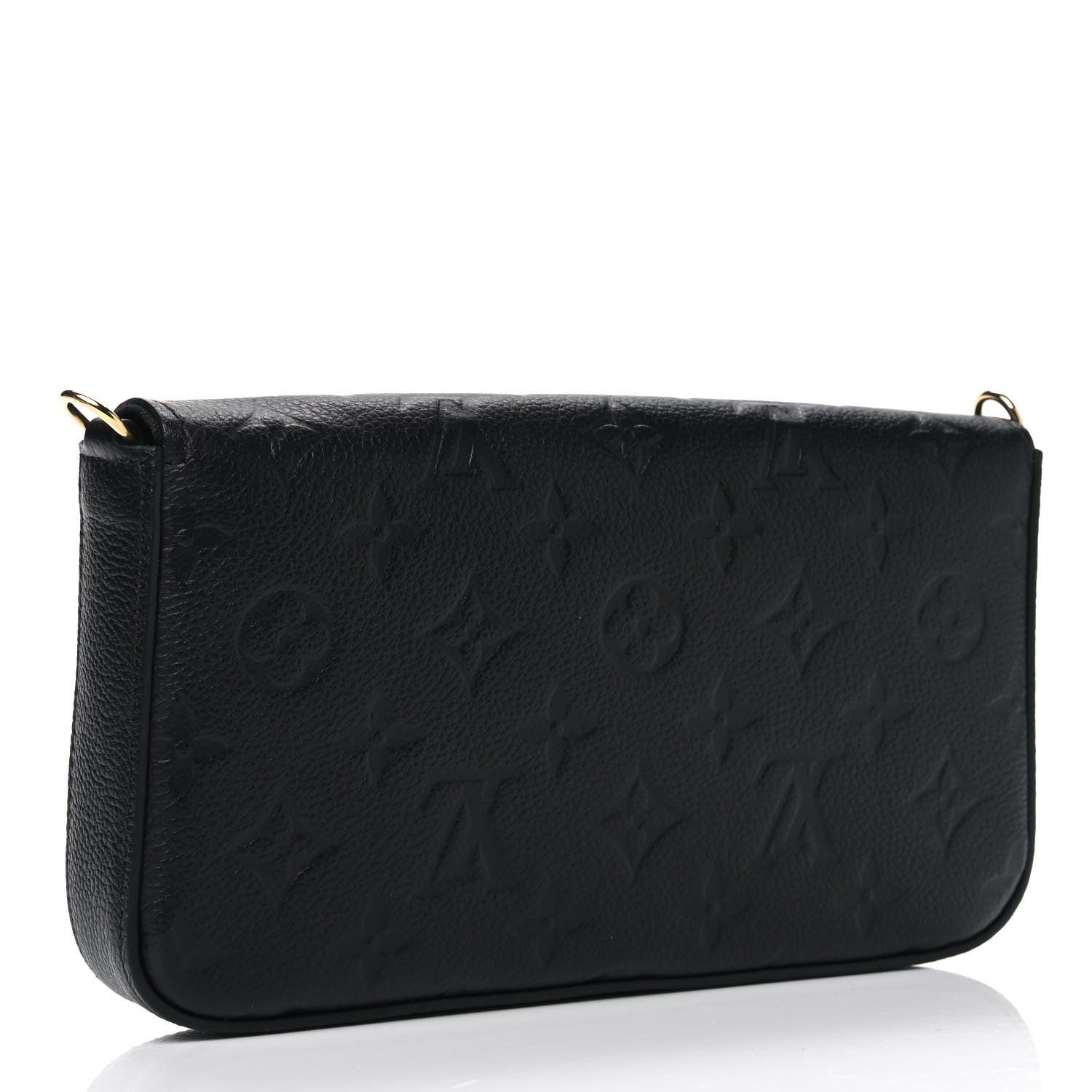 Louis Vuitton Empreinte Pochette Felicie Chain Wallet Black 2 of 4
