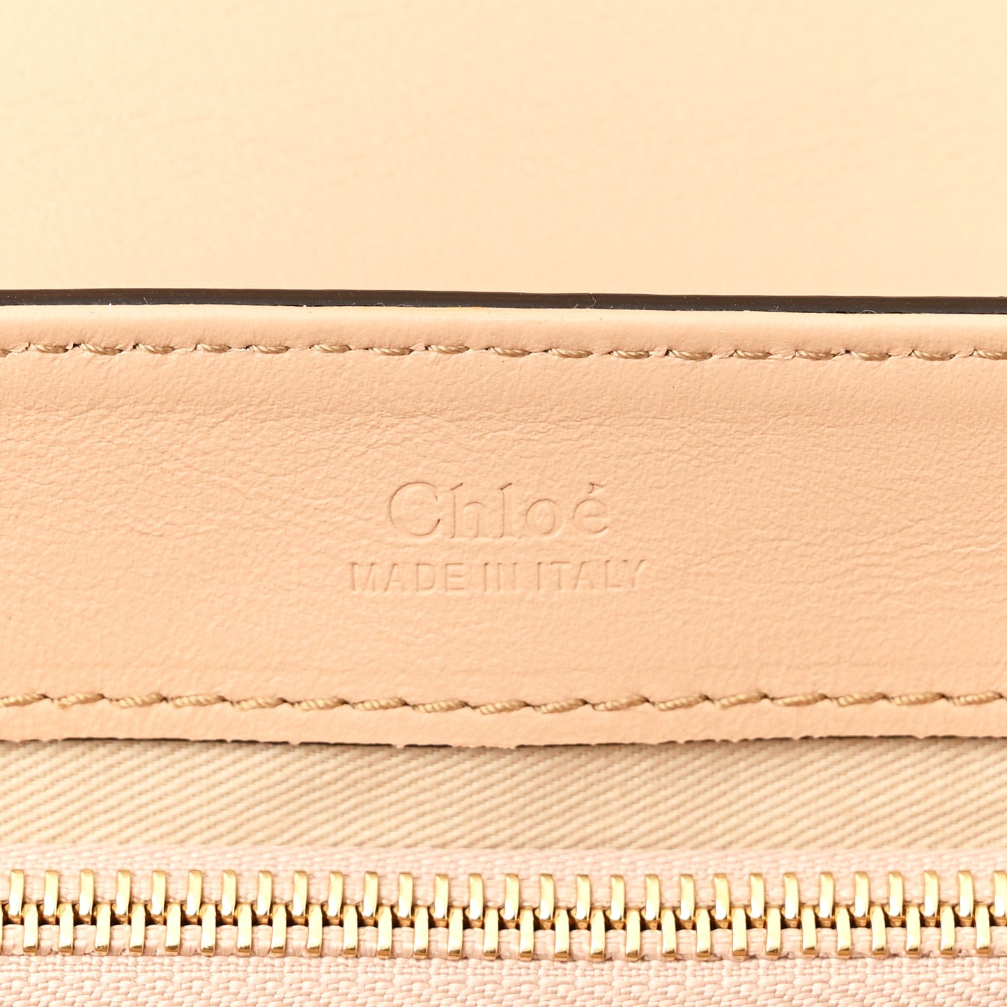 Calfskin Crocodile Embossed Small C Double Carry Nut