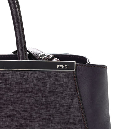 Fendi Vitello Elite Regular 2Jours Tote Ametista 8 of 10