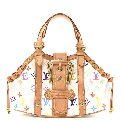 Louis Vuitton Monogram Multicolor Theda GM White 1 of 10