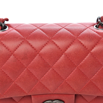 Chanel Lambskin Quilted Mini Square Flap Red 19 of 21