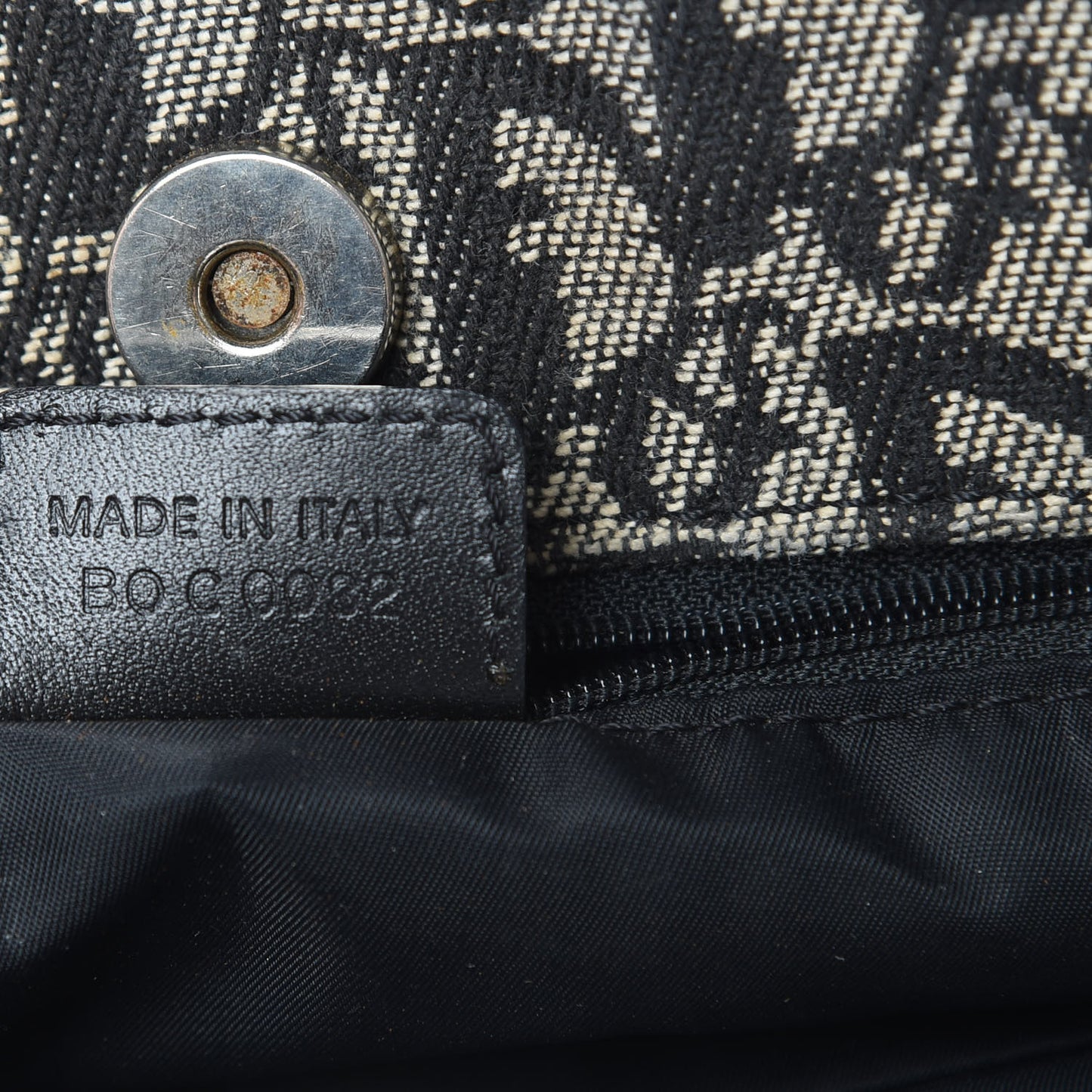 Monogram Tote Black