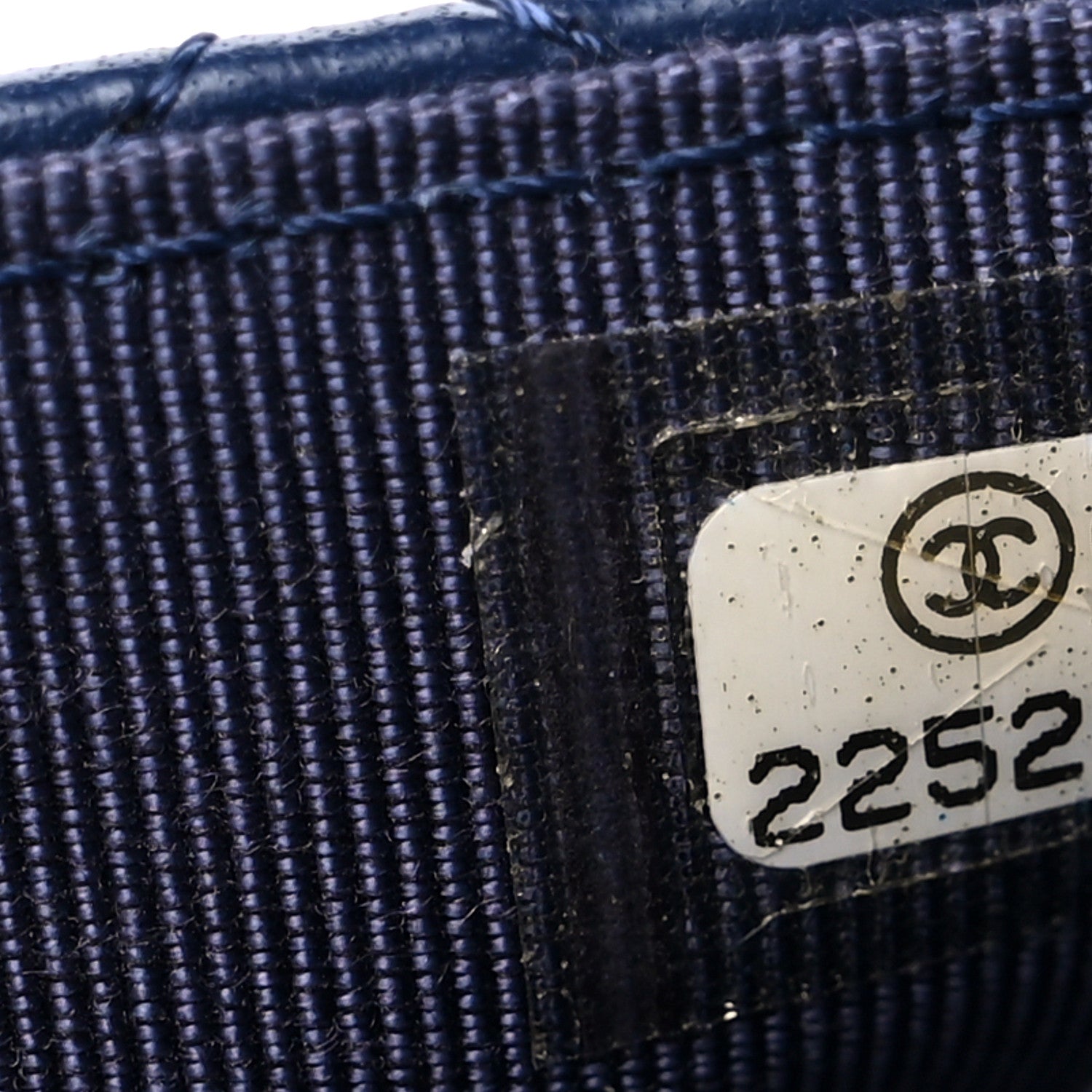 Chanel Lambskin Quilted Tri-Color Wallet On Chain WOC Dark Blue 8 of 11