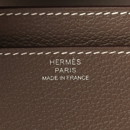 Hermes Evercolor Constance Wallet To Go Etoupe 6 of 9