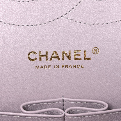 Chanel Caviar Quilted Jumbo Double Flap Light Purple 6 of 10