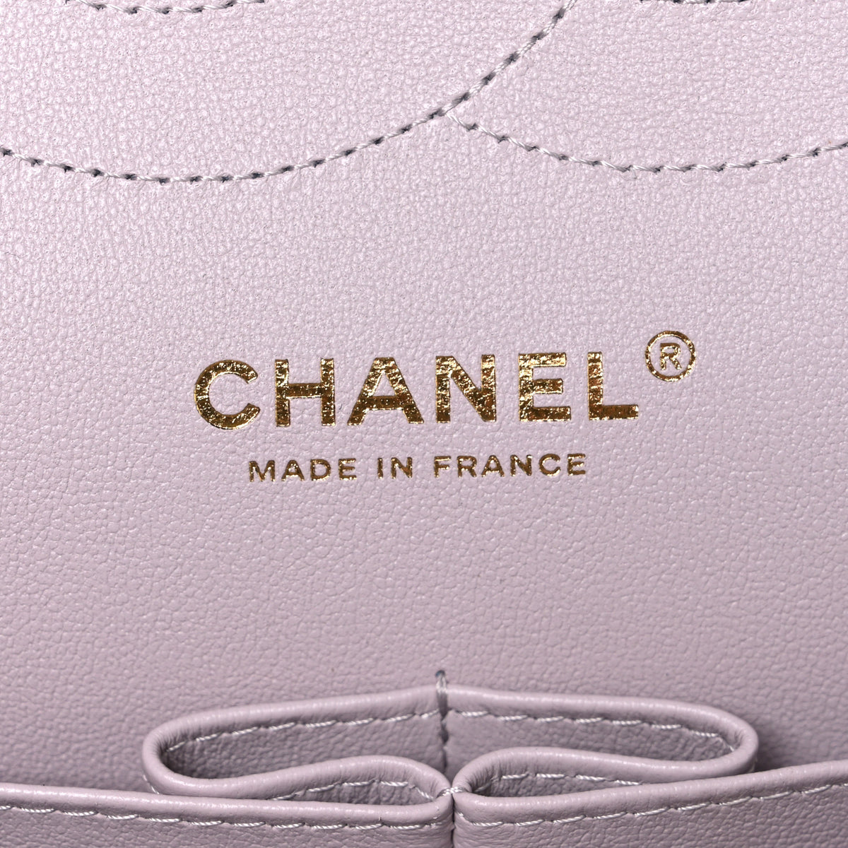 Chanel Caviar Quilted Jumbo Double Flap Light Purple 6 of 10