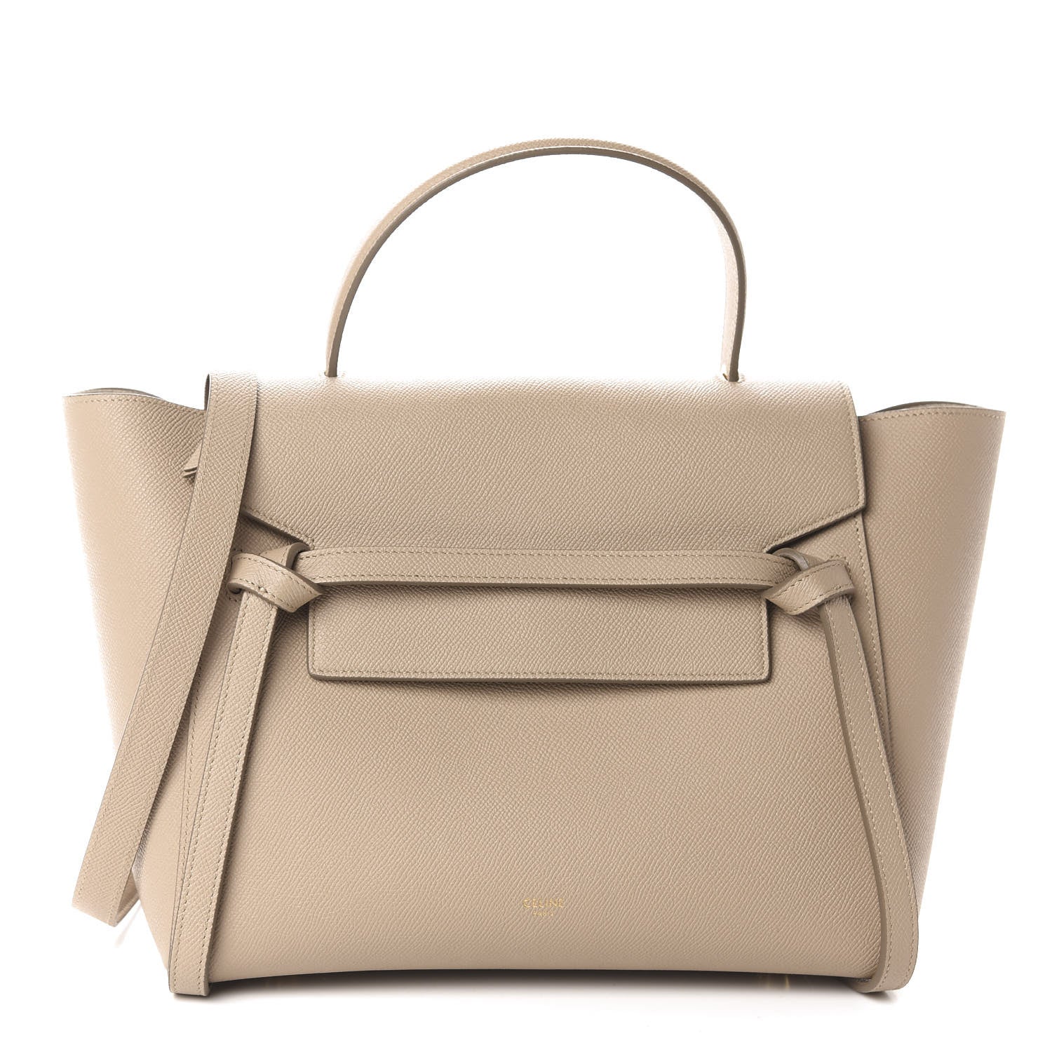 Celine Grained Calfskin Mini Belt Bag Light Taupe 1 of 11