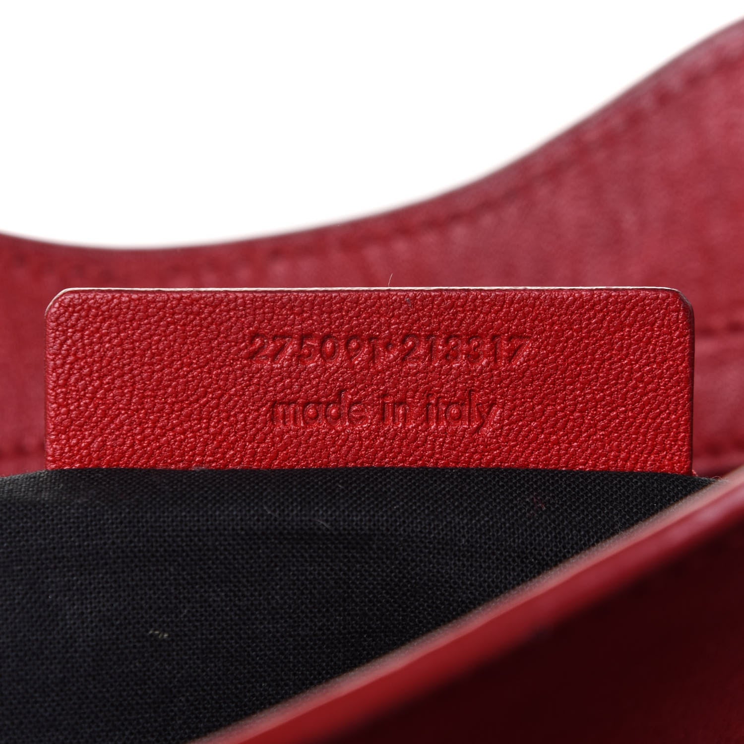 Saint Laurent Sheepskin Large Cabas ChYc Red 6 of 12