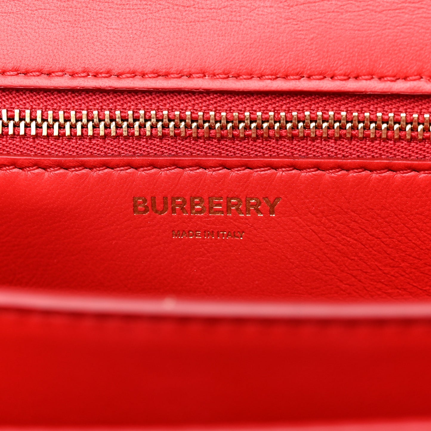 Calfskin Medium TB Bag Bright Red