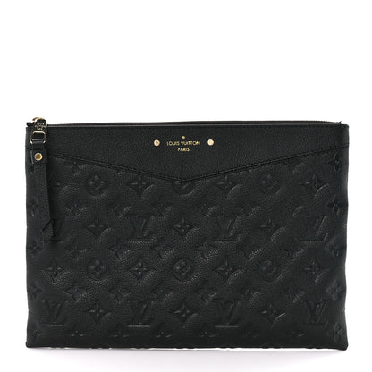 Louis Vuitton Empreinte Daily Pouch Black 1 of 11