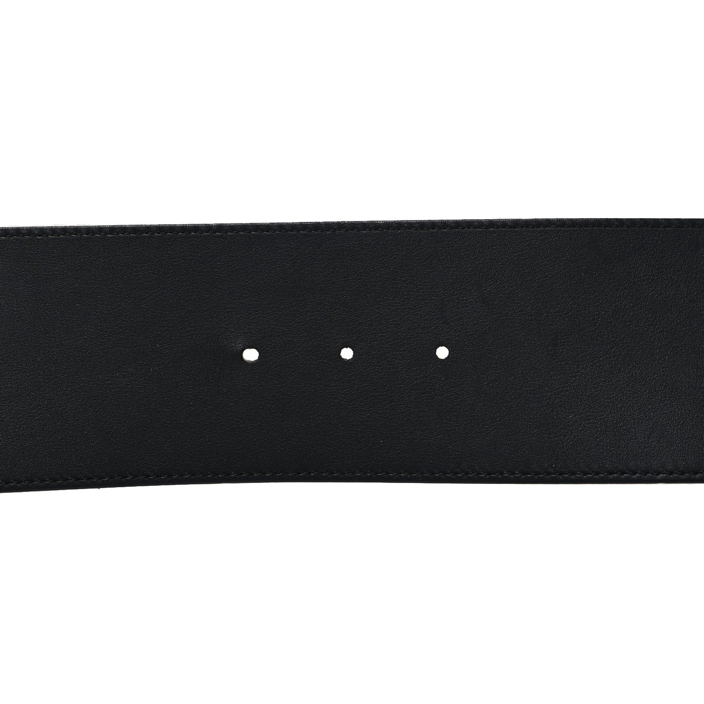 Calfskin Double G Wide Belt 100 40 Black