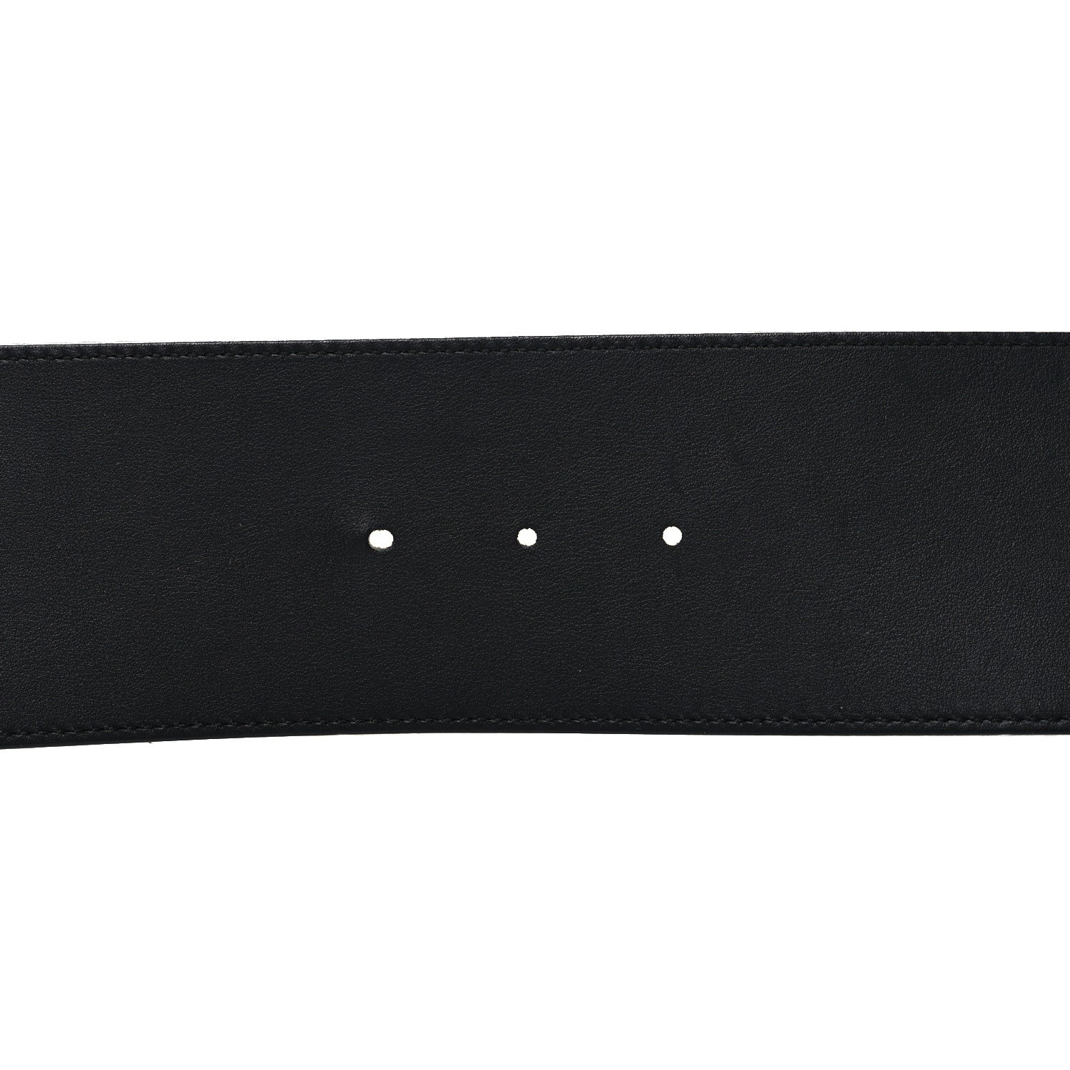 Gucci Calfskin Double G Wide Belt 100 40 Black 4 of 5