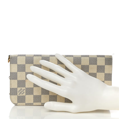 Louis Vuitton Damier Azur Insolite Wallet 2 of 19