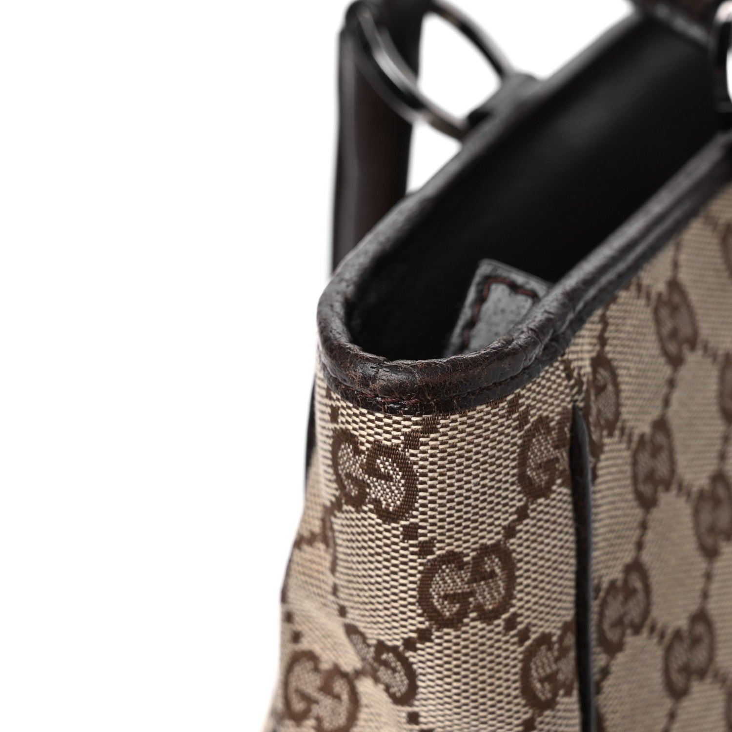 Gucci Monogram Shoulder Bag Dark Brown 11 of 11