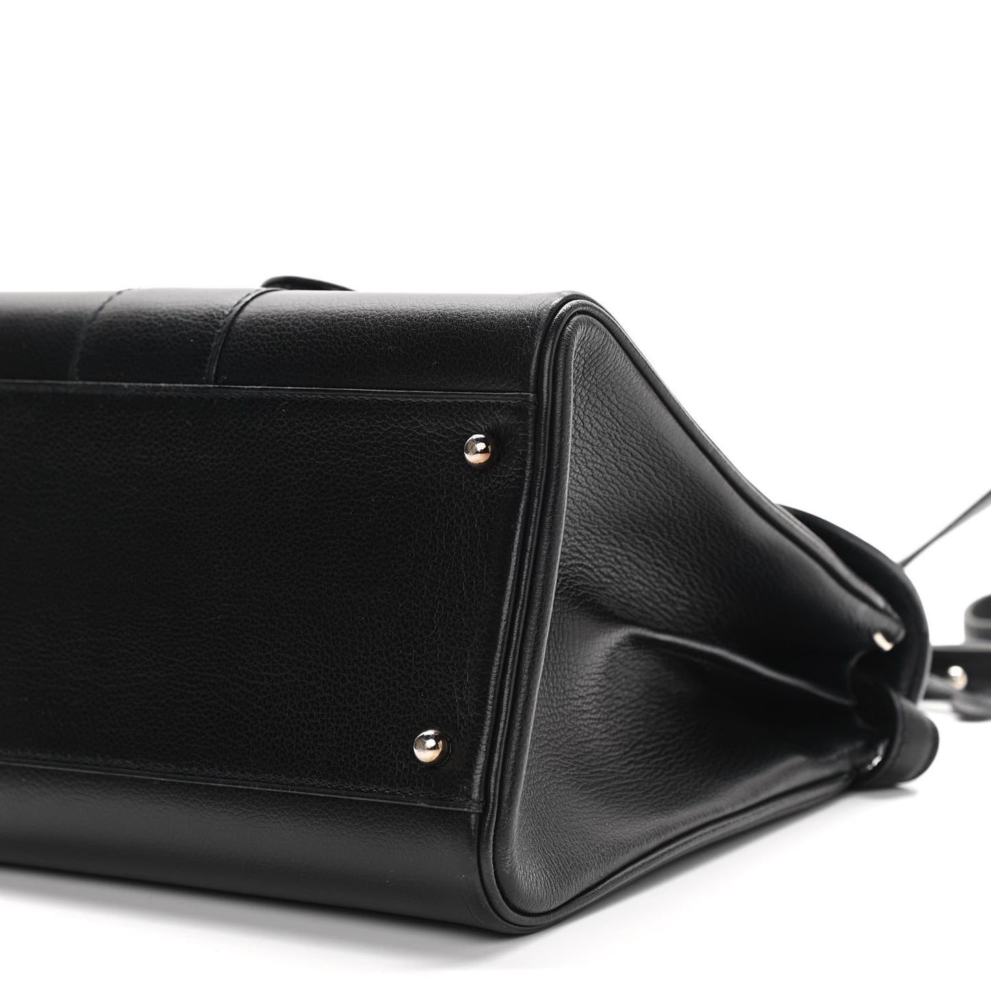 Grained Calfskin PM Brillant Satchel Black