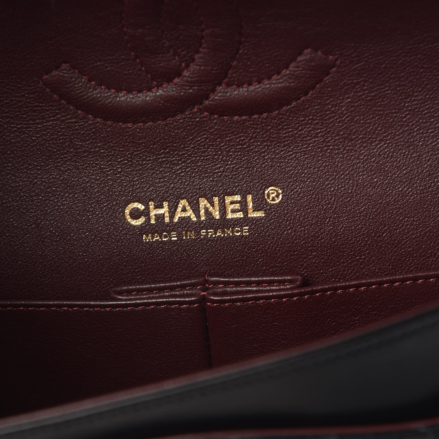 Chanel Lambskin Quilted Medium Double Flap Black 6 of 14