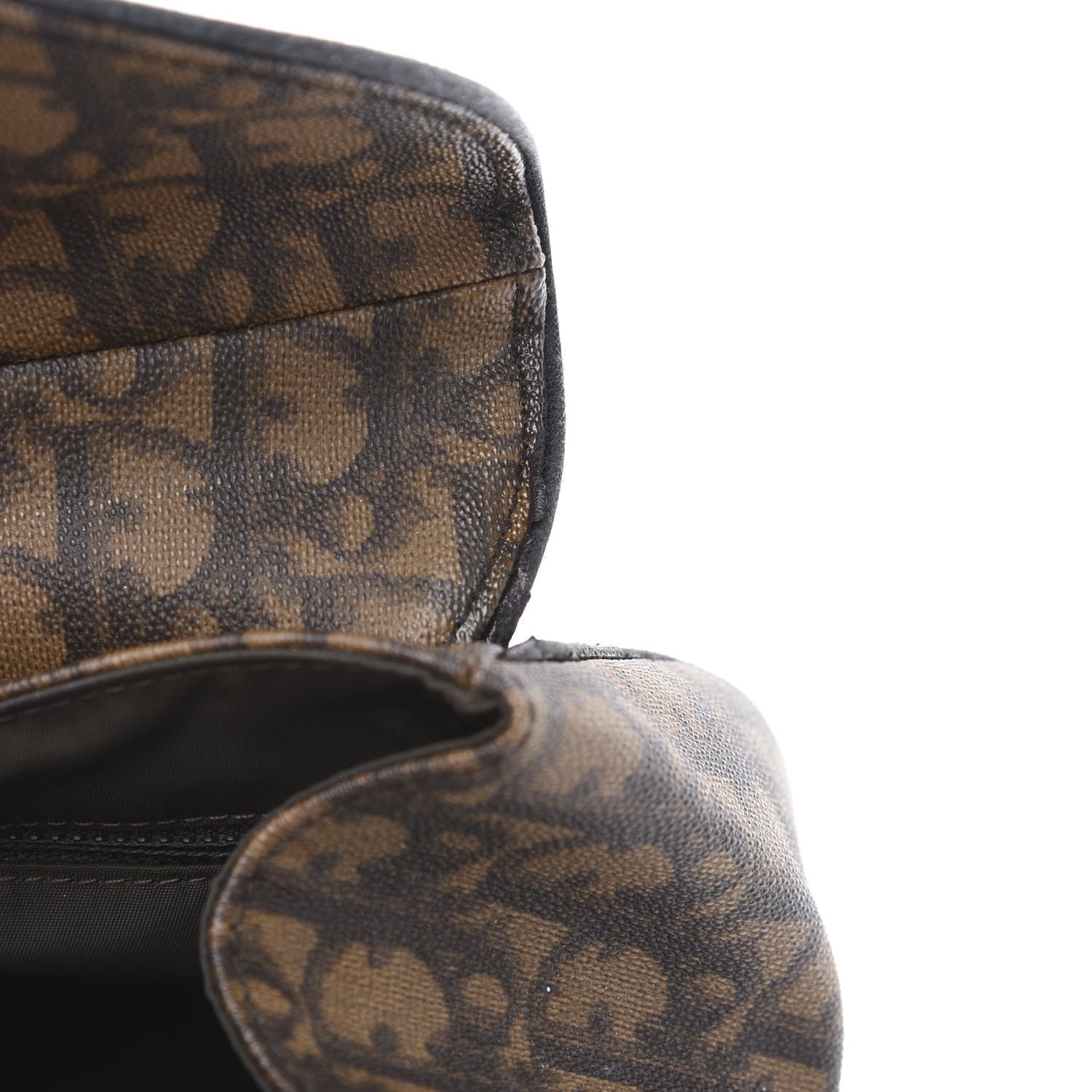 Christian Dior Monogram Romantique Trotter Bag Brown 13 of 13