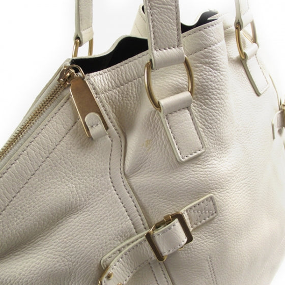 Large Downtown Tote Ivory