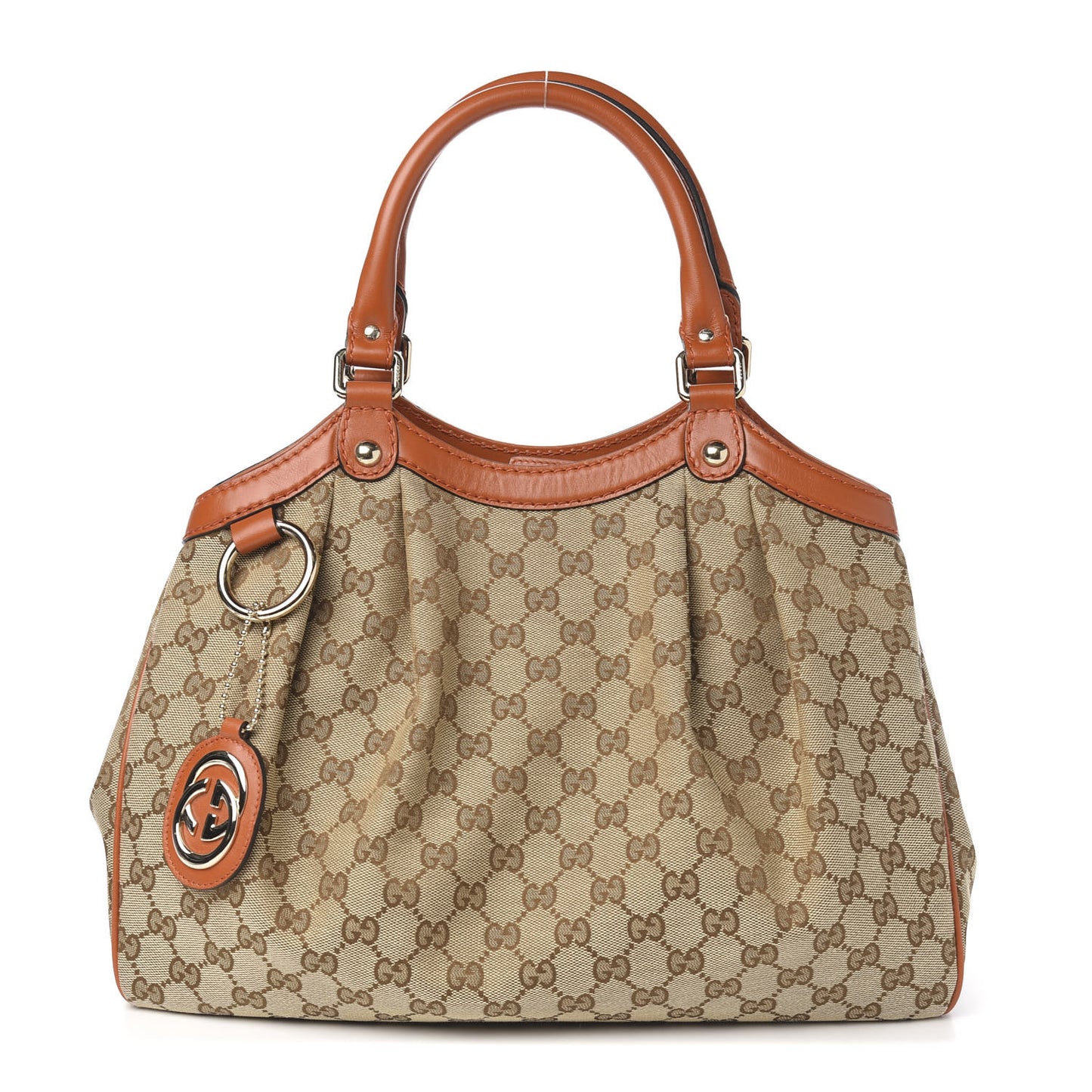 Monogram Medium Sukey Tote Orange