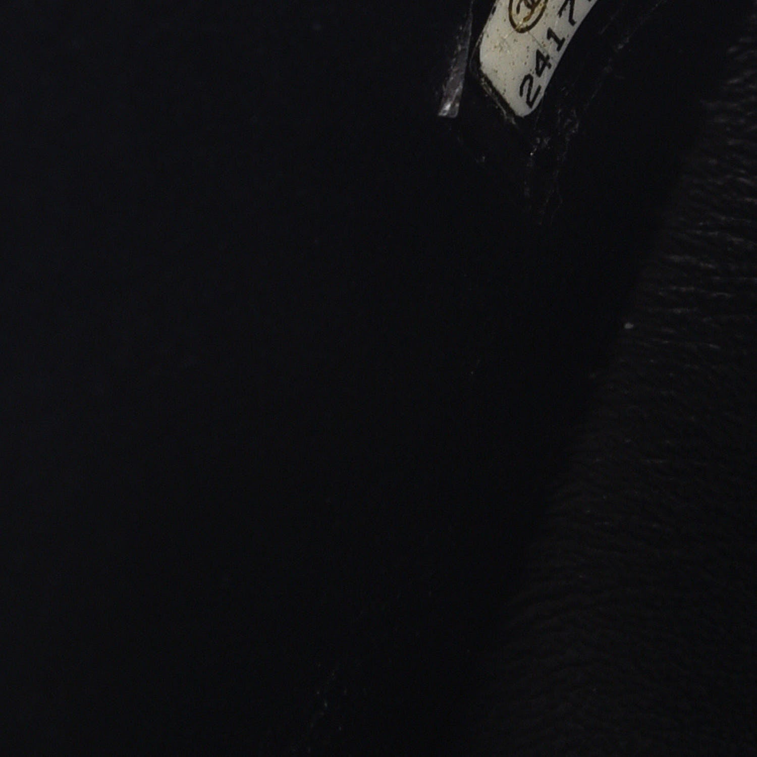 Chanel Crumpled Calfskin Quilted Mini Square Flap So Black 9 of 10