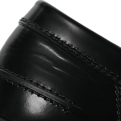 Fendi Vitello Abrasivato Fendigraphy 50mm Loafers 40 Black 12 of 13