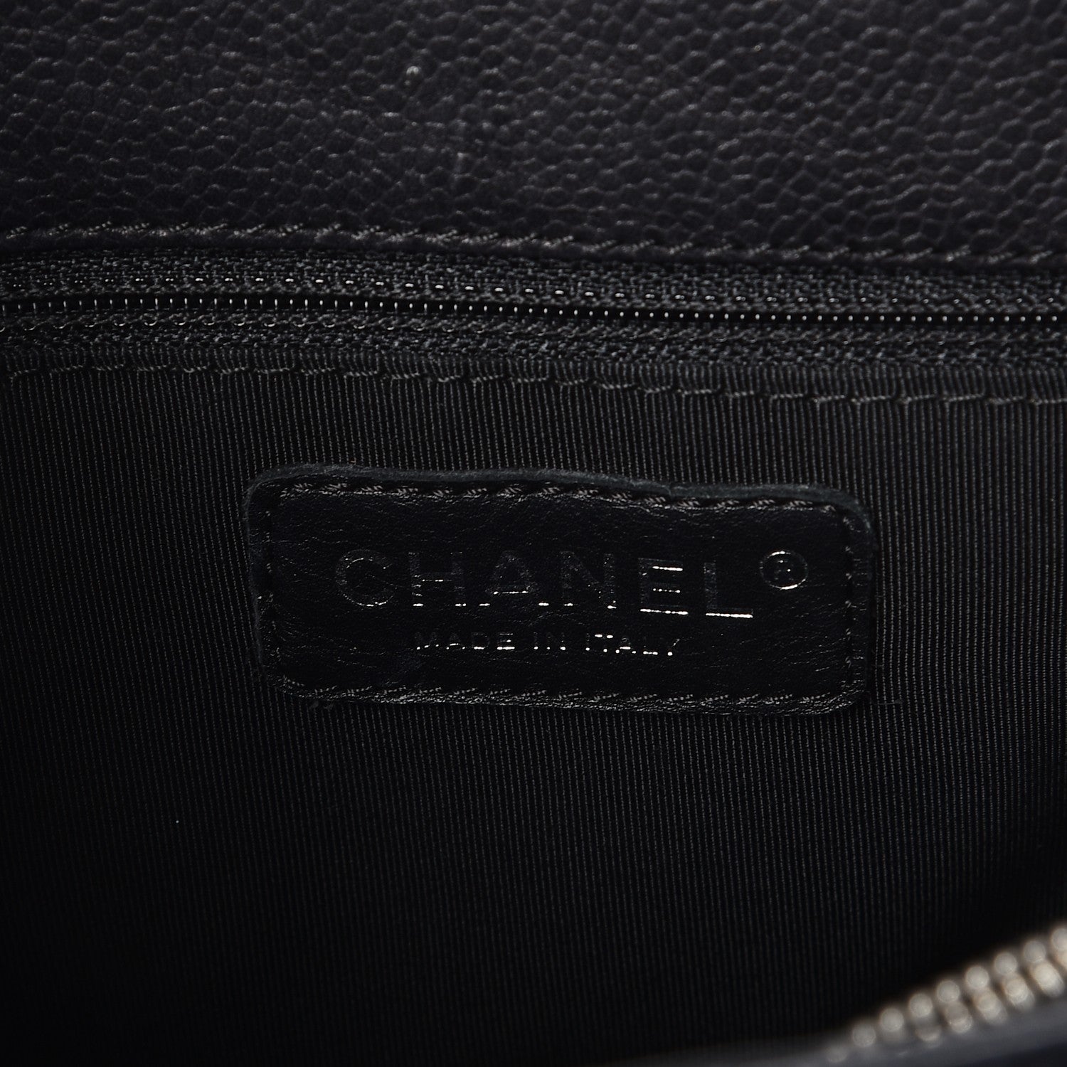 Chanel Caviar Quilted Grand Shopping Tote GST Black 6 of 12