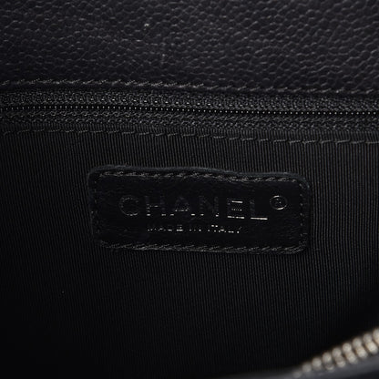 Chanel Caviar Quilted Grand Shopping Tote GST Black 6 of 12