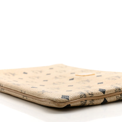 MCM Visetos Crossbody Pouch Beige 11 of 15
