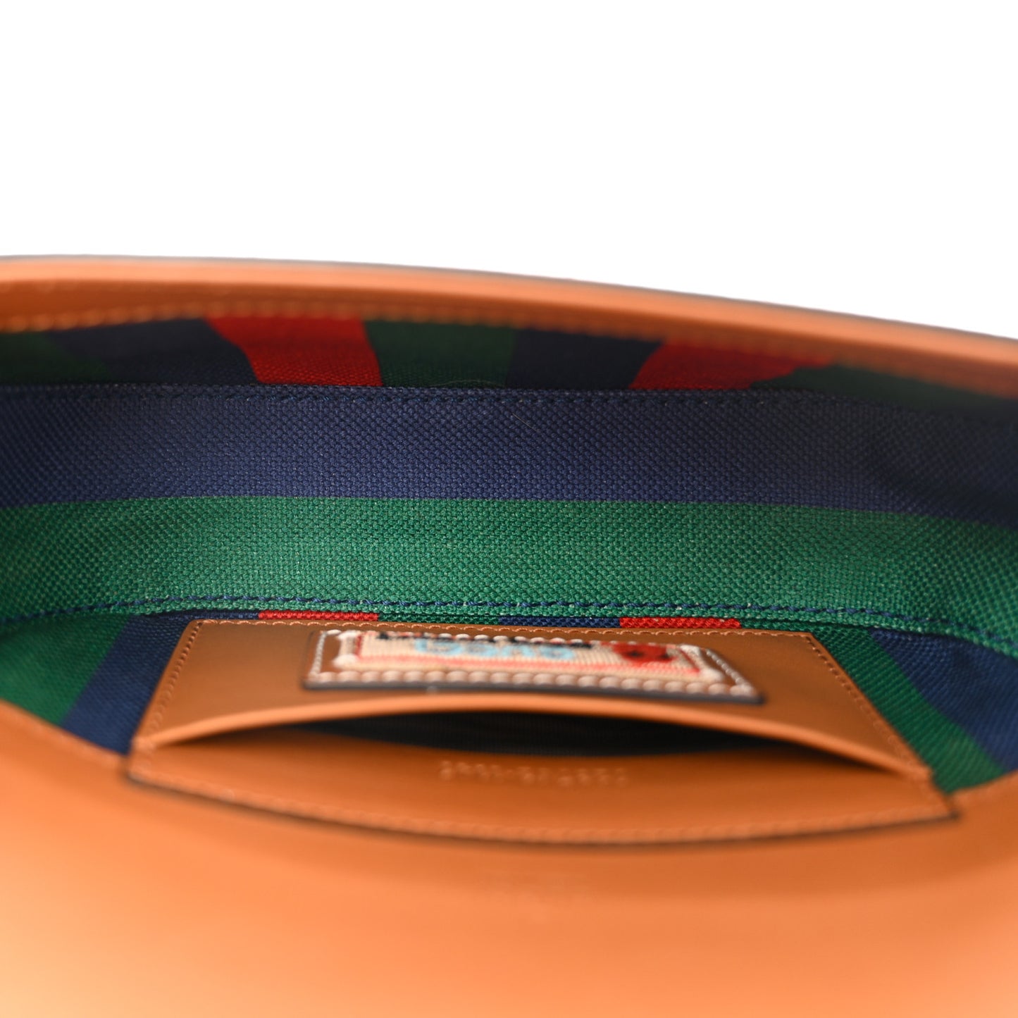 X DANS LE VERT GG Supreme Monogram Cuoio Web Mini Retro Interlocking G Top Handle Beige Rosso Ebony Harness Brown