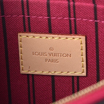 Louis Vuitton Monogram Neverfull MM GM Pochette Pivoine 6 of 8