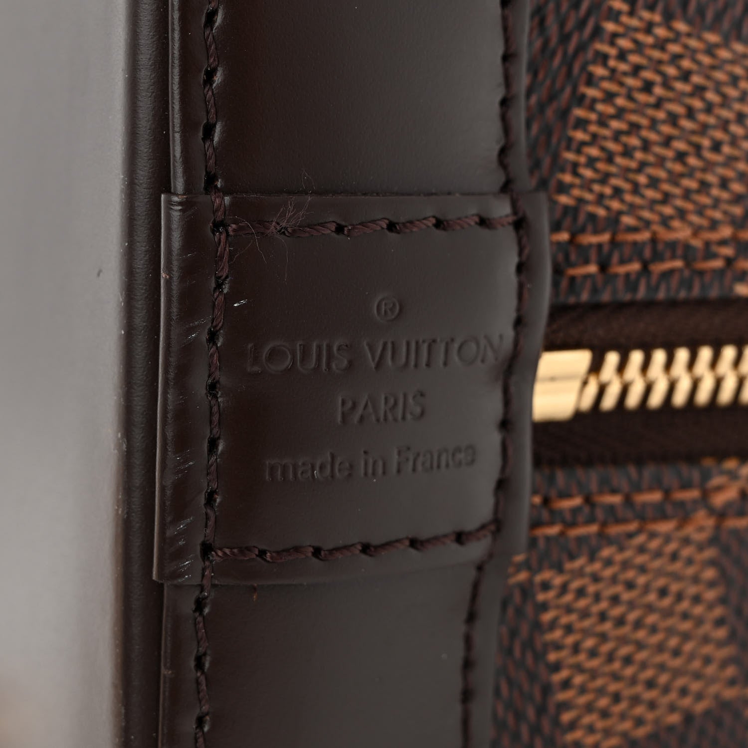 Louis Vuitton Damier Ebene Alma PM 6 of 9