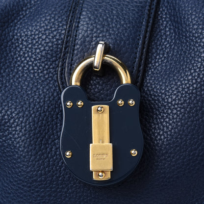 Loewe Calfskin Calle Hobo Navy 12 of 16